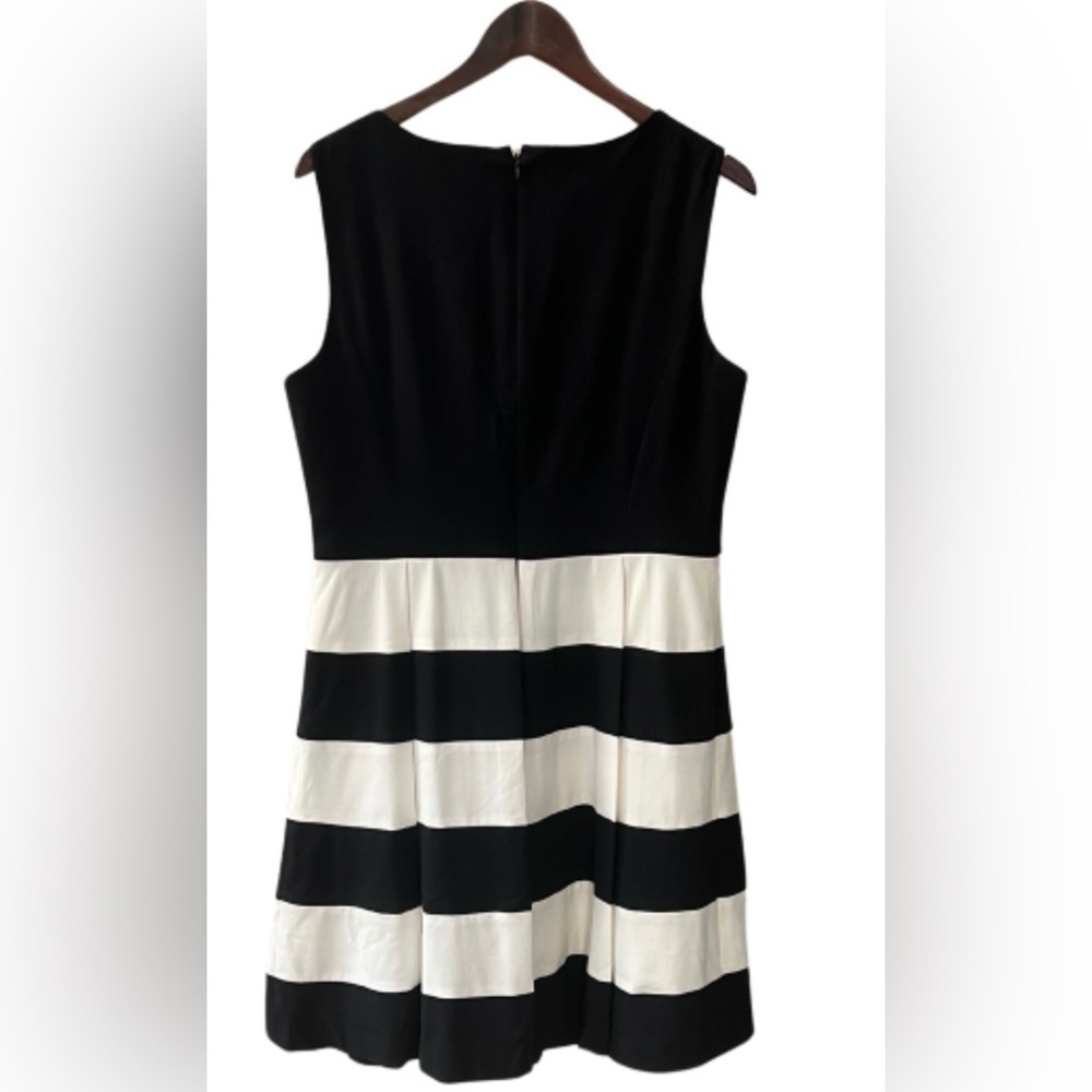 Nine West Fit & Flare  Midi Cocktail Dress Size 14 NWOT Women - Picture 4 of 12